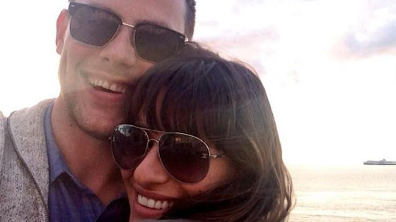 Lea Michele, , Cory Monteith, Twit Pic Lea Michele, , Cory Monteith, Twit Pic